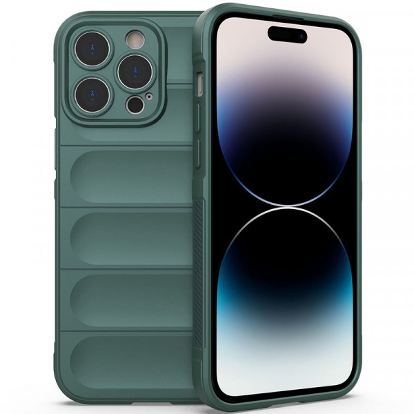 фото Чехол epik flex silicone для iphone 14 pro max с защитой камеры и микрофиброй