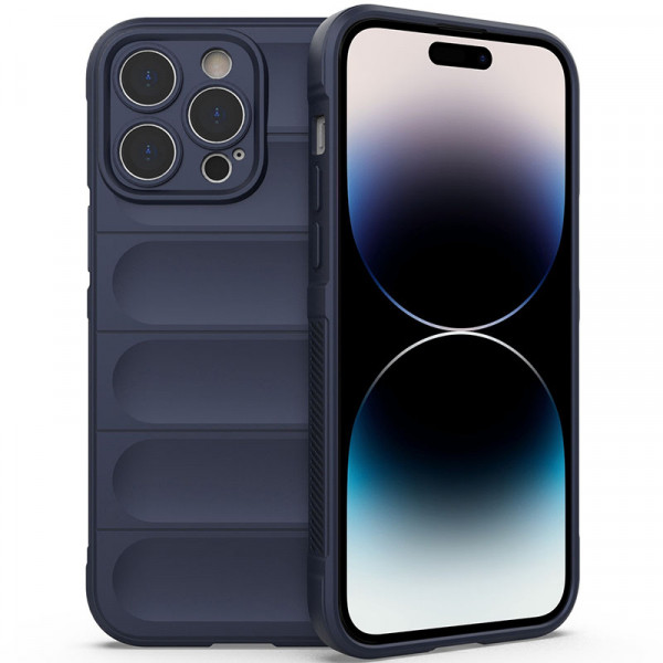 фото Чехол epik flex silicone для iphone 14 pro max с защитой камеры и микрофиброй