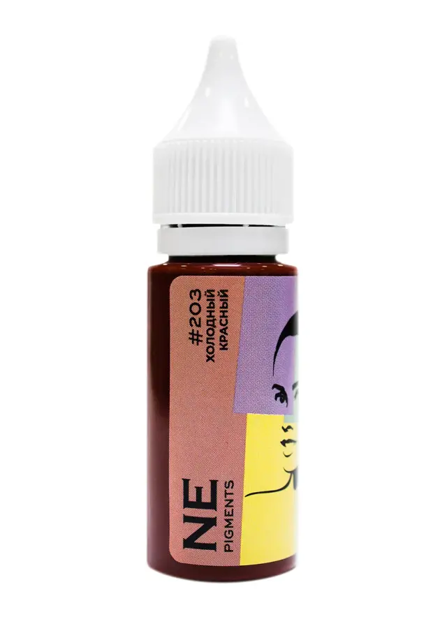 

Пигмент для губ NE Pigments "Бордо" # 203, 15мл, Бордо 203