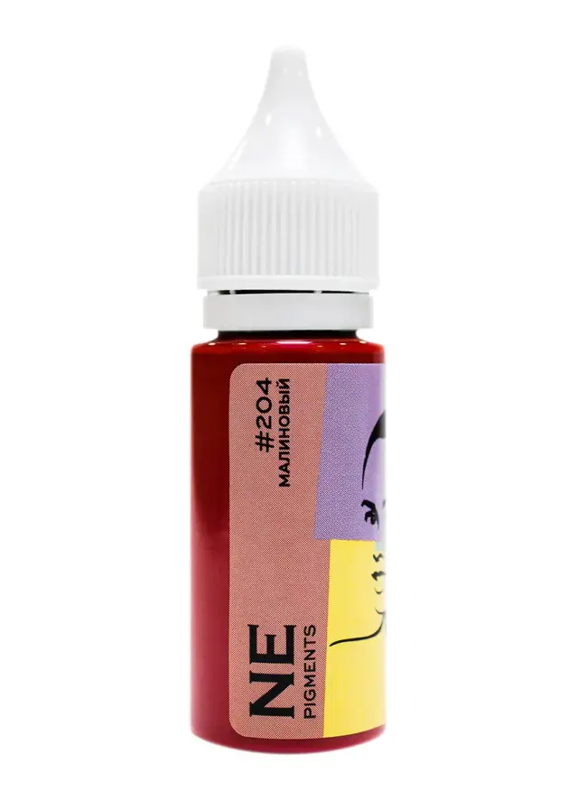 

Пигмент для губ NE Pigments "Малина" # 204, 15мл, Малина 204