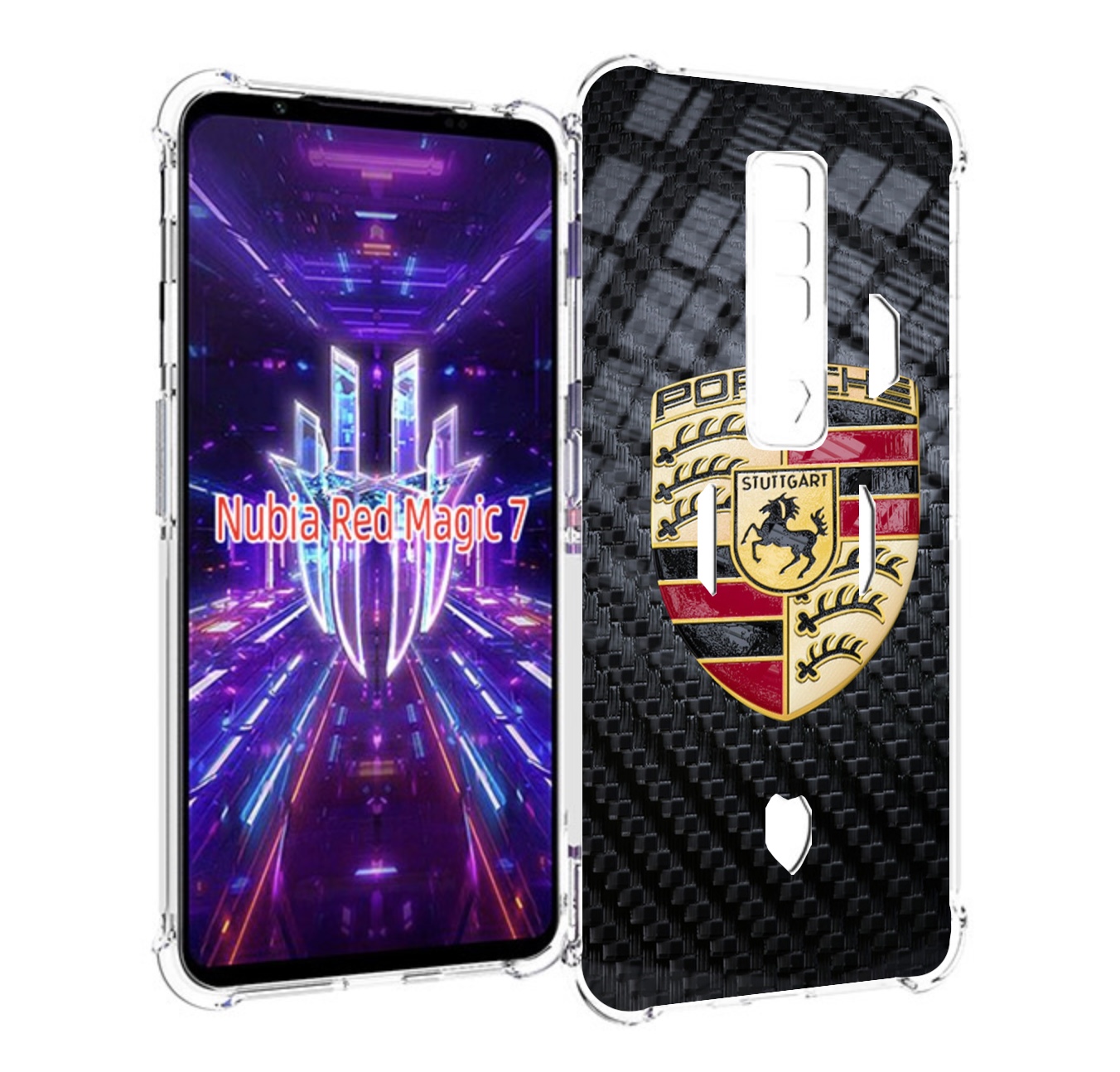 

Чехол MyPads porsche 3 мужской для ZTE Nubia Red Magic 7, Прозрачный, Tocco