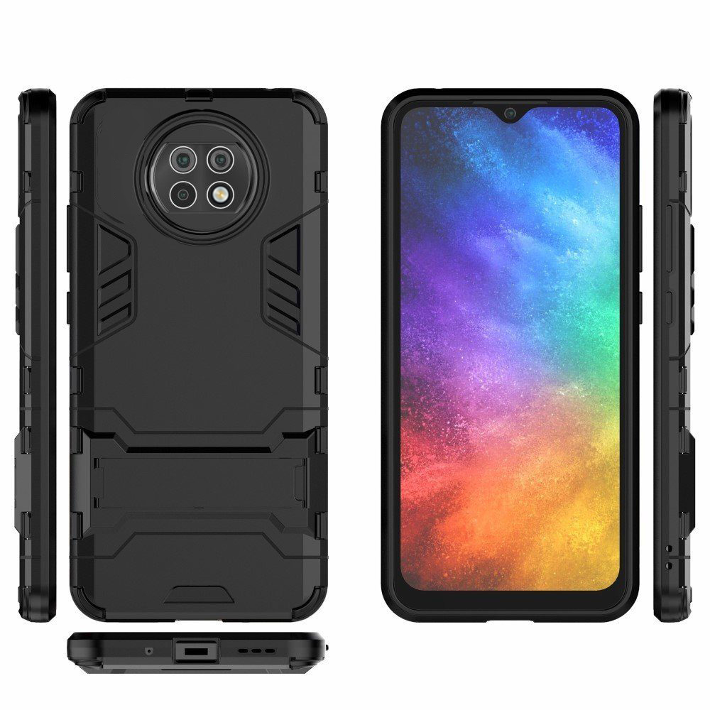 Чехол противоударный Armor Case для Xiaomi Redmi Note 9T / Redmi Note 9 5G, черный