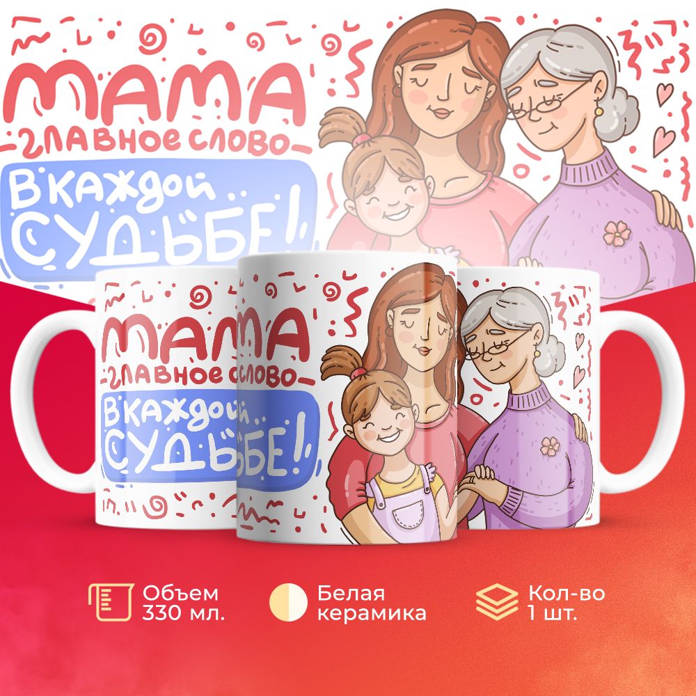 Кружка 3Dollara Семья MUG5495 330 мл