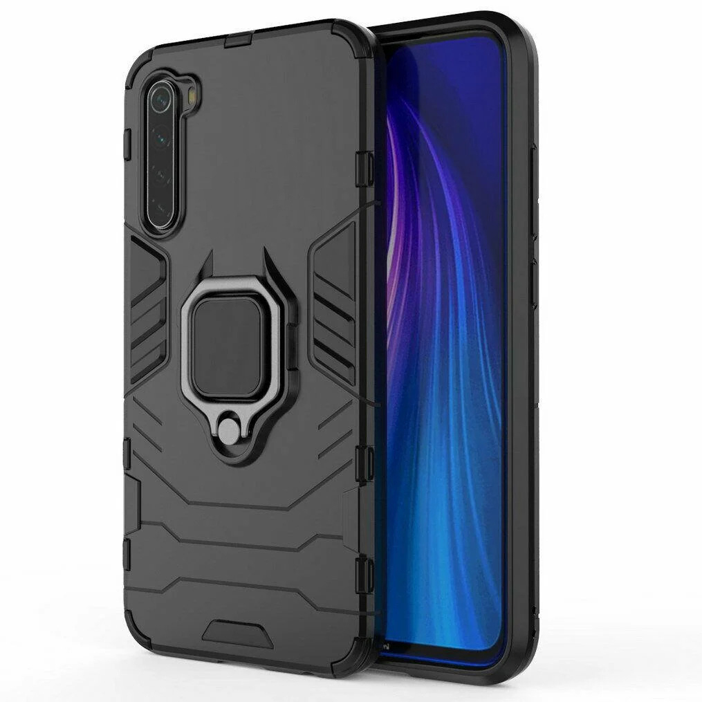 

Чехол противоударный для Realme 6 Pro, Armor Ring Holder, черный, Realme 6 Pro