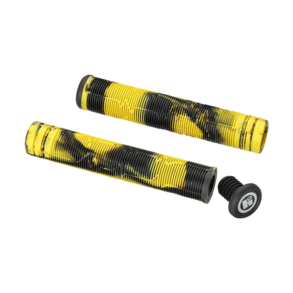 

Грипсы Hipe H05 Duo 170 мм черный/желтый