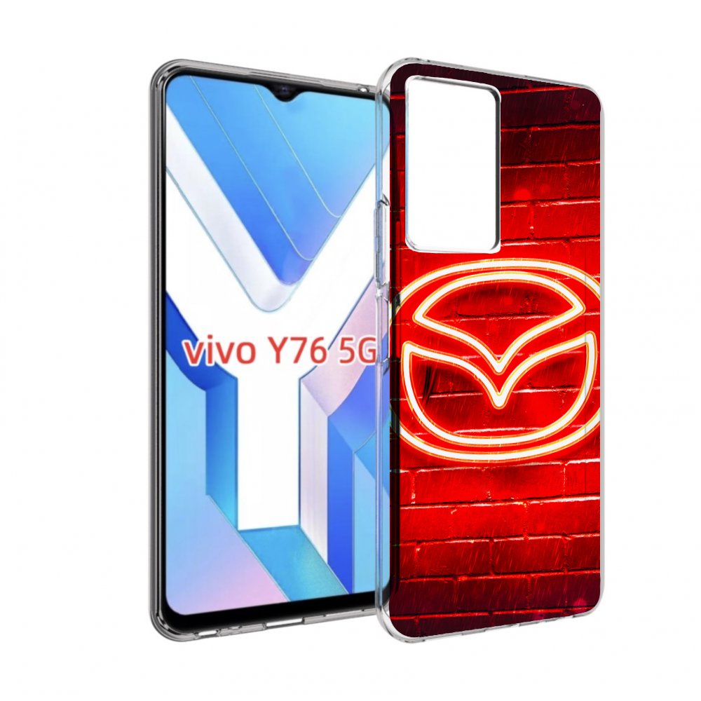 

Чехол MyPads Мазда для Vivo Y76 5G, Прозрачный, Tocco