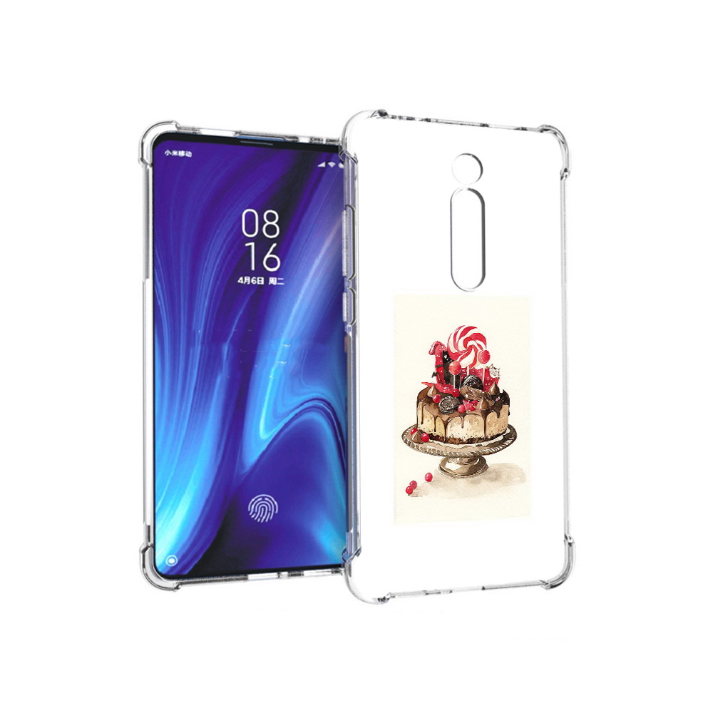 

Чехол MyPads Tocco для Xiaomi Redmi K20 вкусный торт (PT130504.291.262), Прозрачный, Tocco