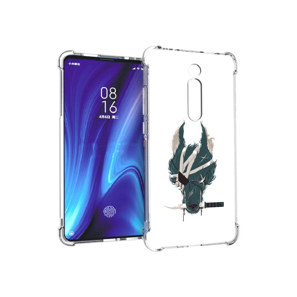 

Чехол MyPads Tocco для Xiaomi Redmi K20 волк-разбойник (PT130504.291.271), Прозрачный, Tocco