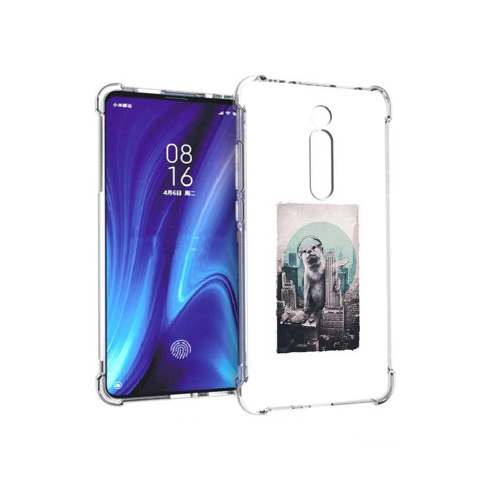 

Чехол MyPads Tocco для Xiaomi Redmi K20 выдра в городе (PT130504.291.283), Прозрачный, Tocco
