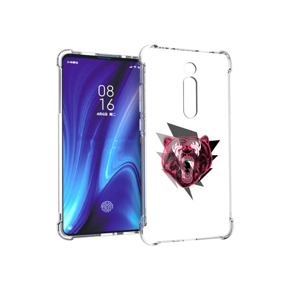 

Чехол MyPads Tocco для Xiaomi Redmi K20 грозовой медведь (PT130504.291.301), Прозрачный, Tocco