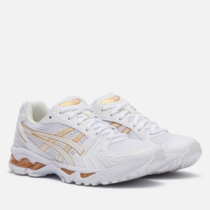 фото Кроссовки женские asics gel-kayano 14 белые 40 eu