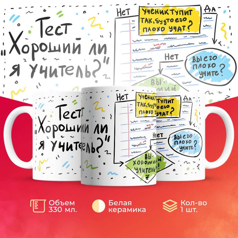 

Кружка 3Dollara для учителя MUG5558 330 мл