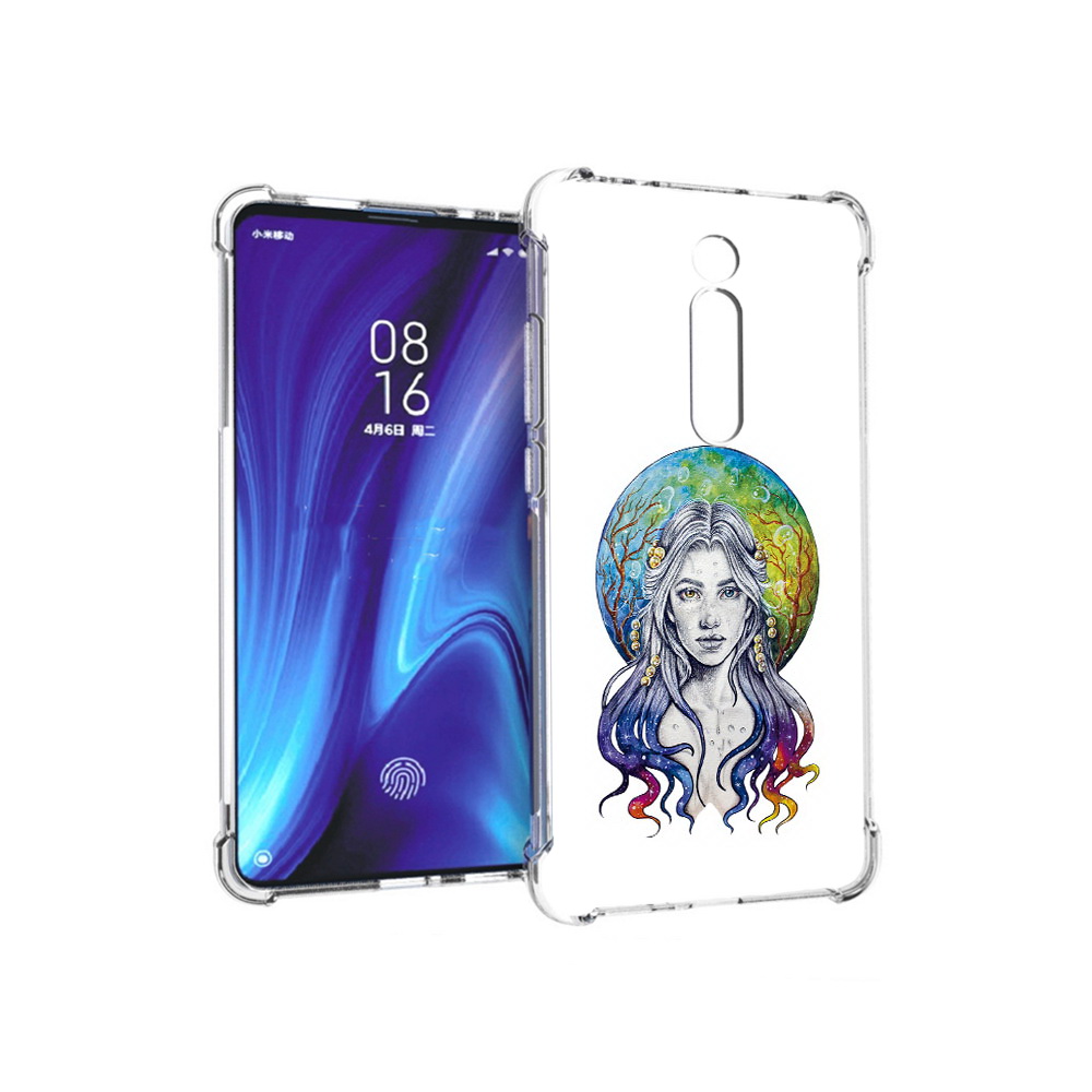 

Чехол MyPads Tocco для Xiaomi Redmi K20 девушка с красивыми волосами (PT130504.291.313), Прозрачный, Tocco