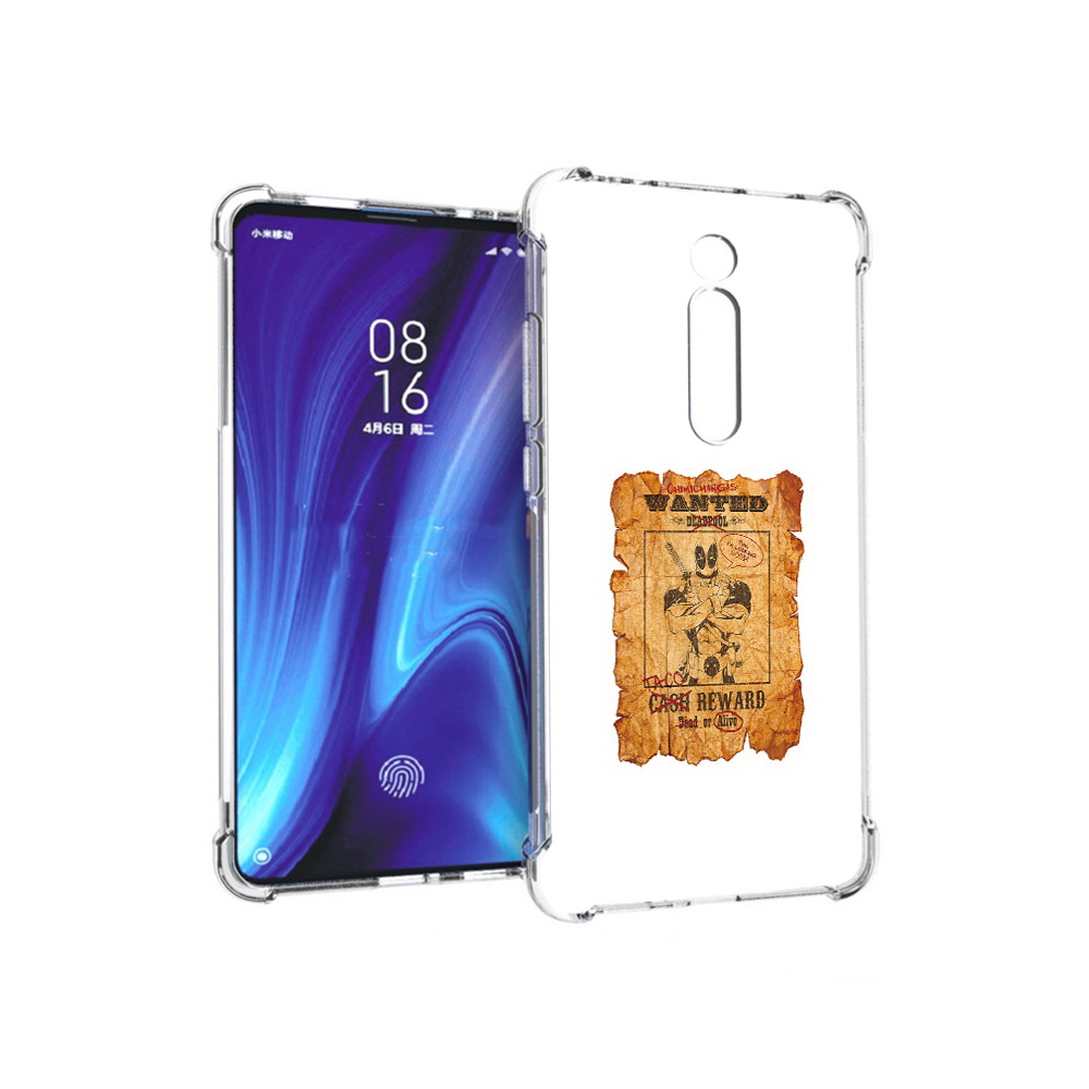 

Чехол MyPads Tocco для Xiaomi Redmi K20 дедпул (PT130504.291.317), Прозрачный, Tocco