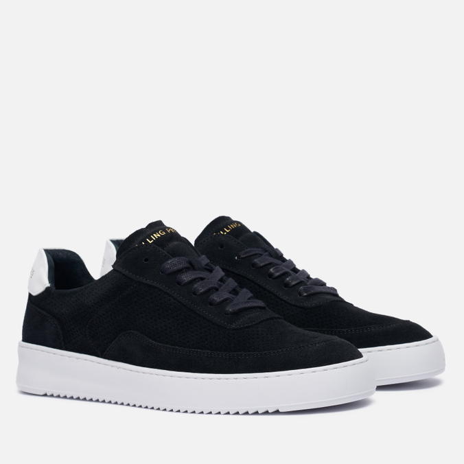 фото Кроссовки мужские filling pieces mondo perforated черные 8.5 us