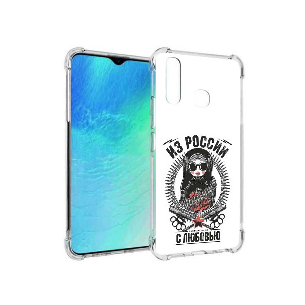 

Чехол MyPads Tocco для Vivo Y19 Из России с любовью (PT140444.419.91), Прозрачный, Tocco