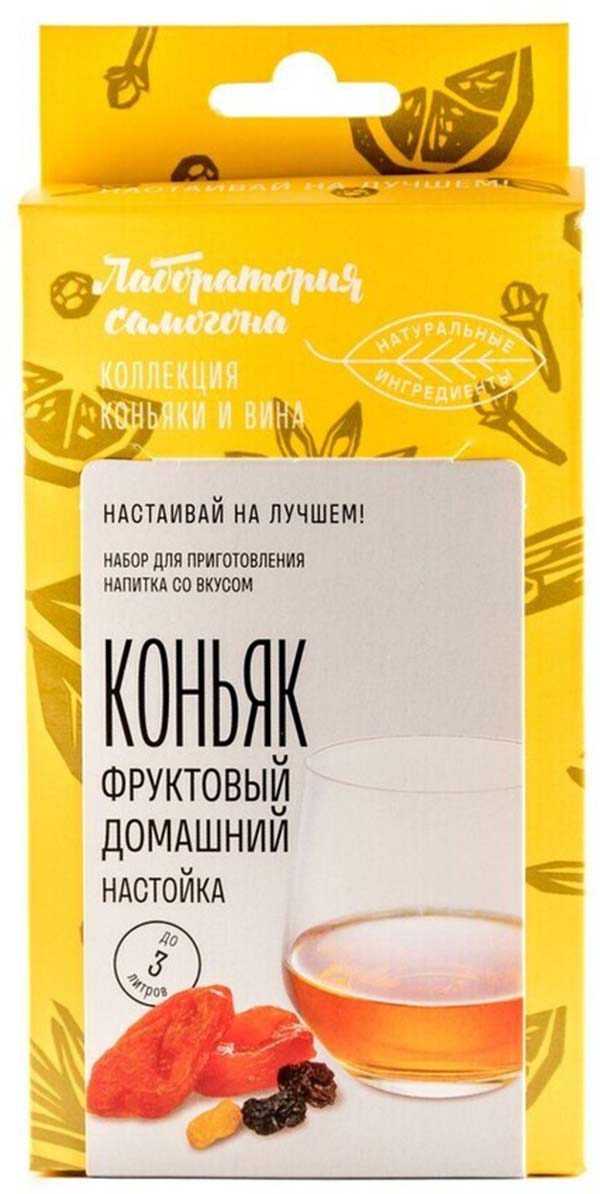 

Набор трав и специй Лаборатория самогона Коньяк фруктовый домашний 51 г, Коньяк фруктовый