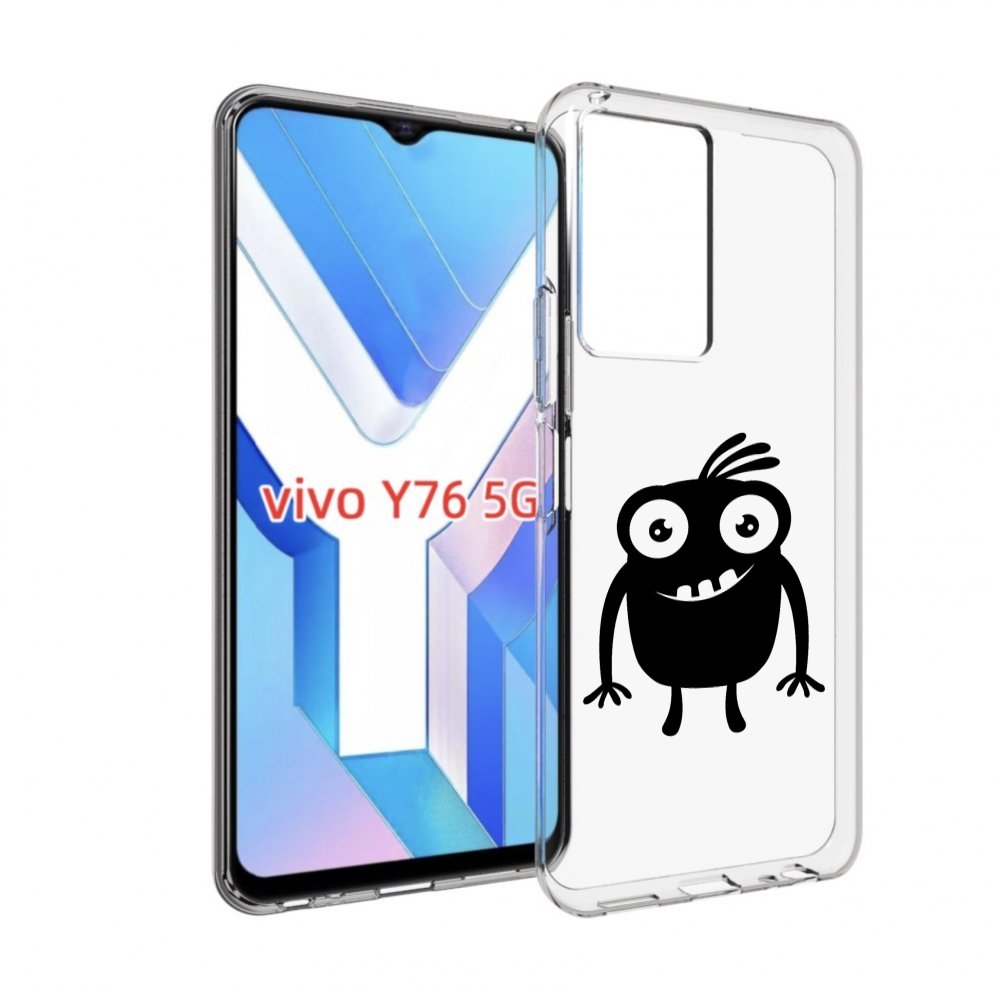 

Чехол MyPads Масяня для Vivo Y76 5G, Прозрачный, Tocco