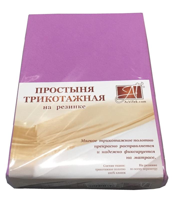 

Простыня на резинке трикотаж, "Альвитек" "Лавандовая"; 140 х 200 (размер), серия ПТР