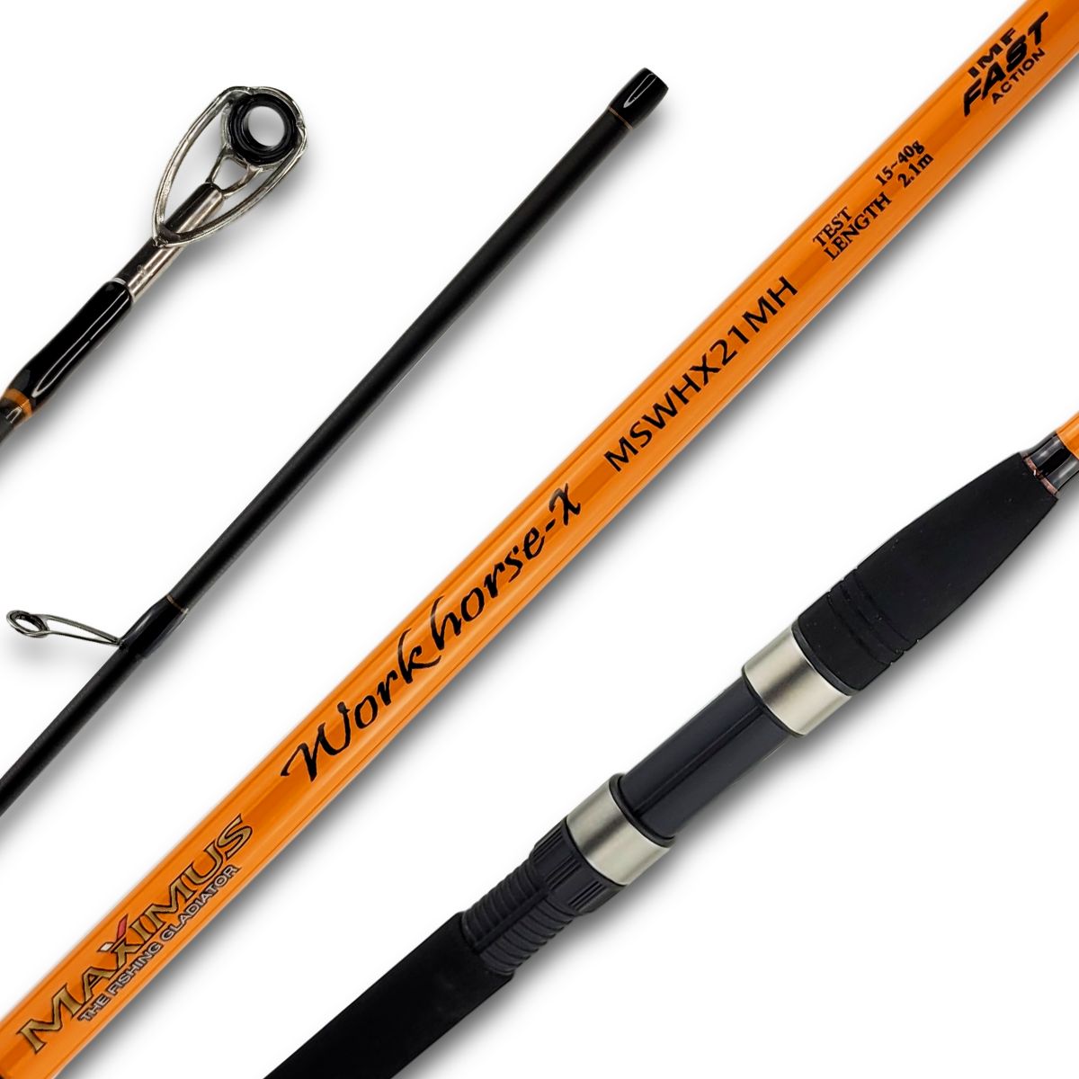 

Спиннинг Maximus WORKHORSE-X 22UL 2.20м 1-8гр, рукоять: неопрен, Workhorse-x