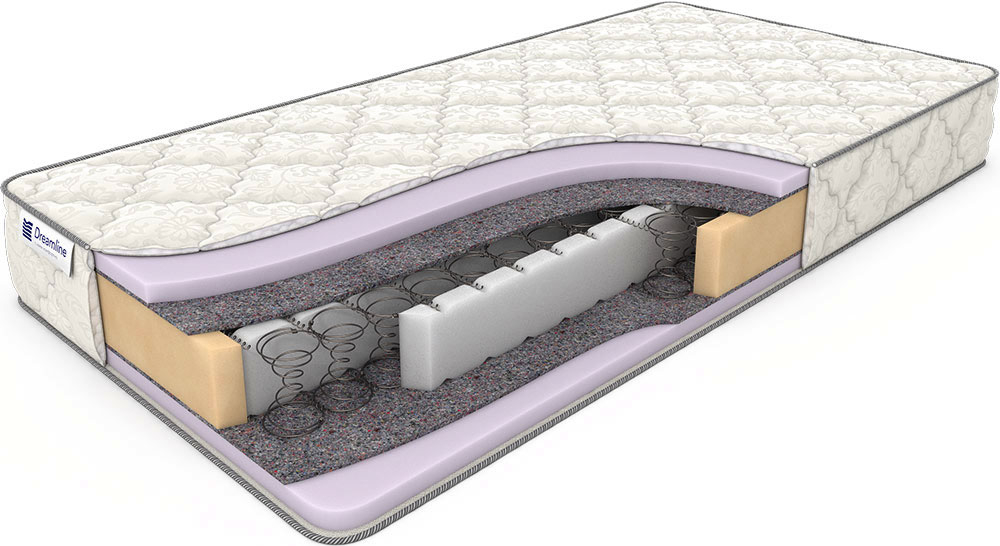 

Матрас Dreamline Eco Strong BS-120 95х200, Белый, Eco Strong BS-120