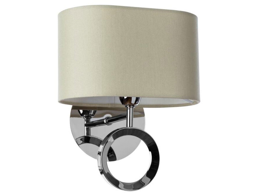 

Бра Arte Lamp CONTRALTO 4069/02 AP-1 Хром/Бежевый, CONTRALTO 4069/02 AP-1 Бежевый
