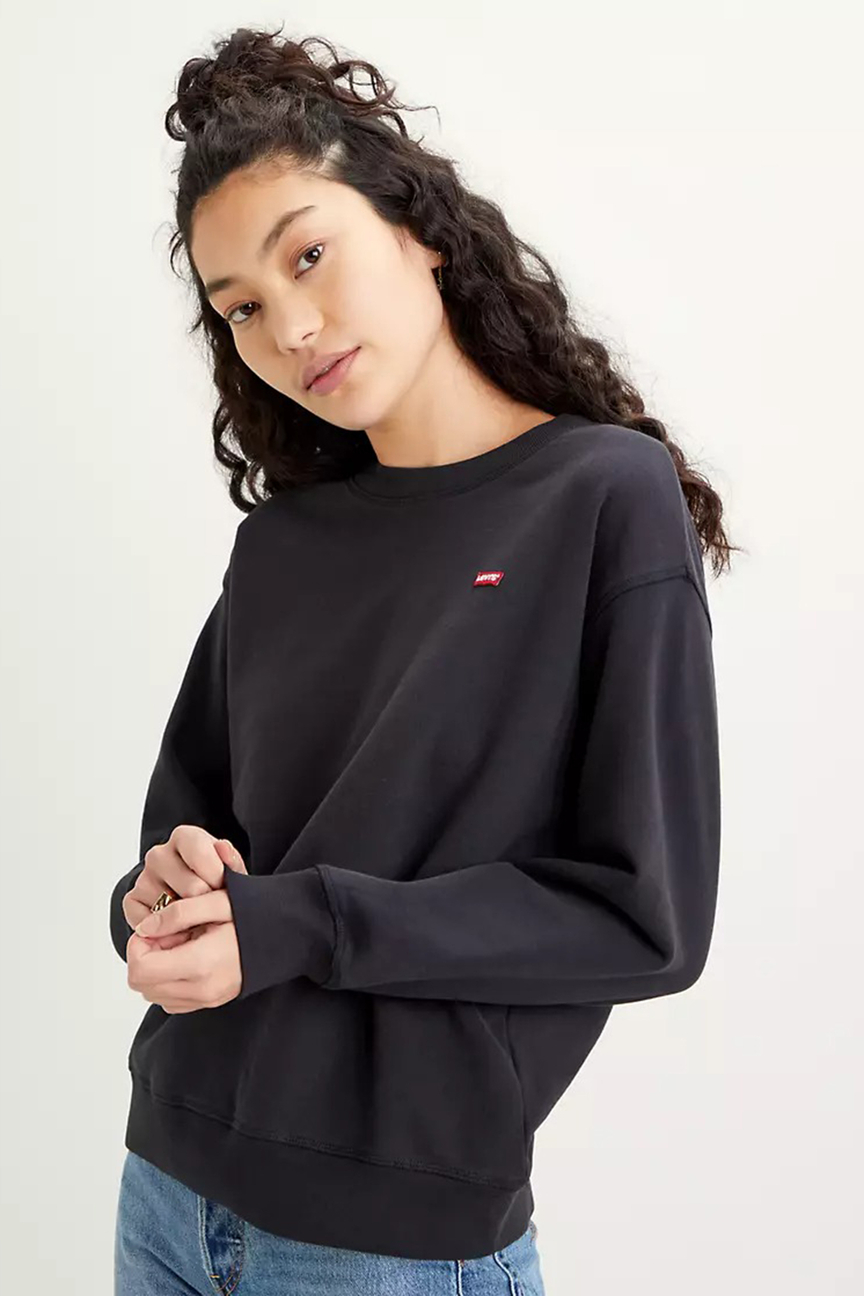 

Свитшот женский Levi's 24688 черный 44 RU, 24688