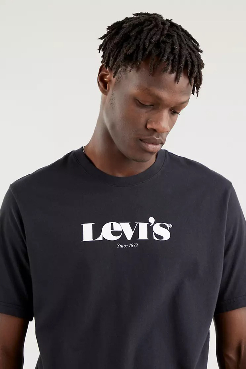 фото Футболка мужская 16143 levi's черная 56 ru