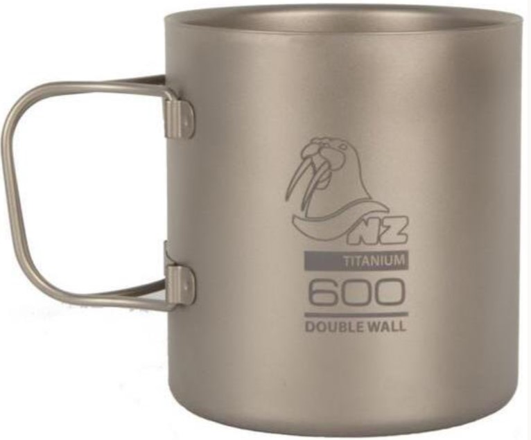 фото Термокружка (титан) nz ti double wall mug 600мл tmdw600fh