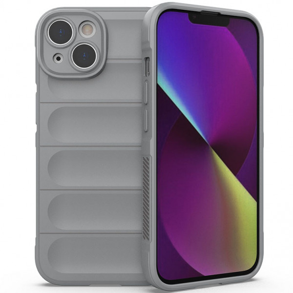 фото Чехол epik flex silicone для iphone 14 с защитой камеры и микрофиброй