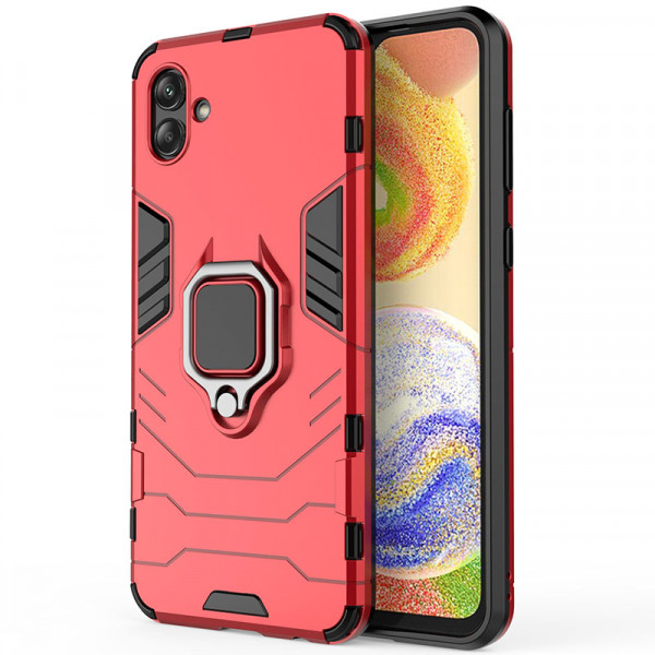 Противоударный чехол Epik Transformer Ring для Samsung Galaxy A04 4G