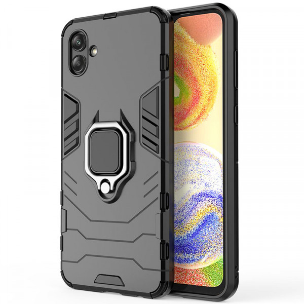 Противоударный чехол Epik Transformer Ring для Samsung Galaxy A04 4G