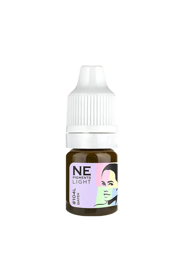 

Пигмент для бровей NE Pigments "Шатен Light" # 104L, 5мл, Шатен Light 104L