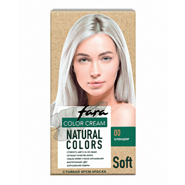 Крем для волос Fara Natural Colors Soft Осветляющий 300 блондор 150 г 200₽