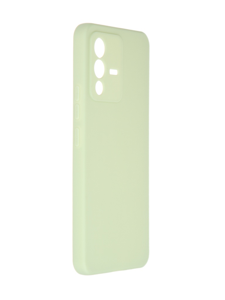 Чехол DF для Vivo V23 Silicone Green vCase-07