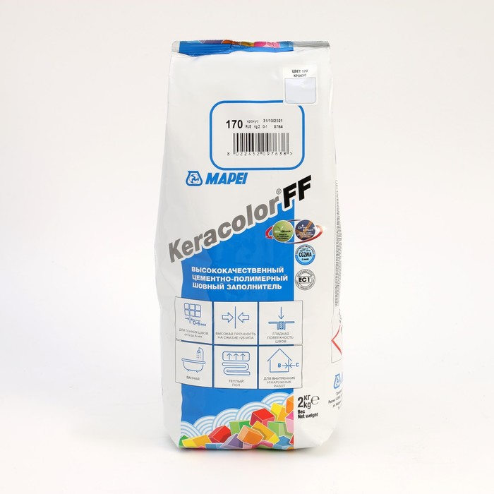 

Затирка для плитки KERACOLOR FF № 170, крокус, 2 кг