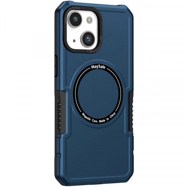 фото Чехол epik magnetic armor с поддержкой magsafe для iphone 13