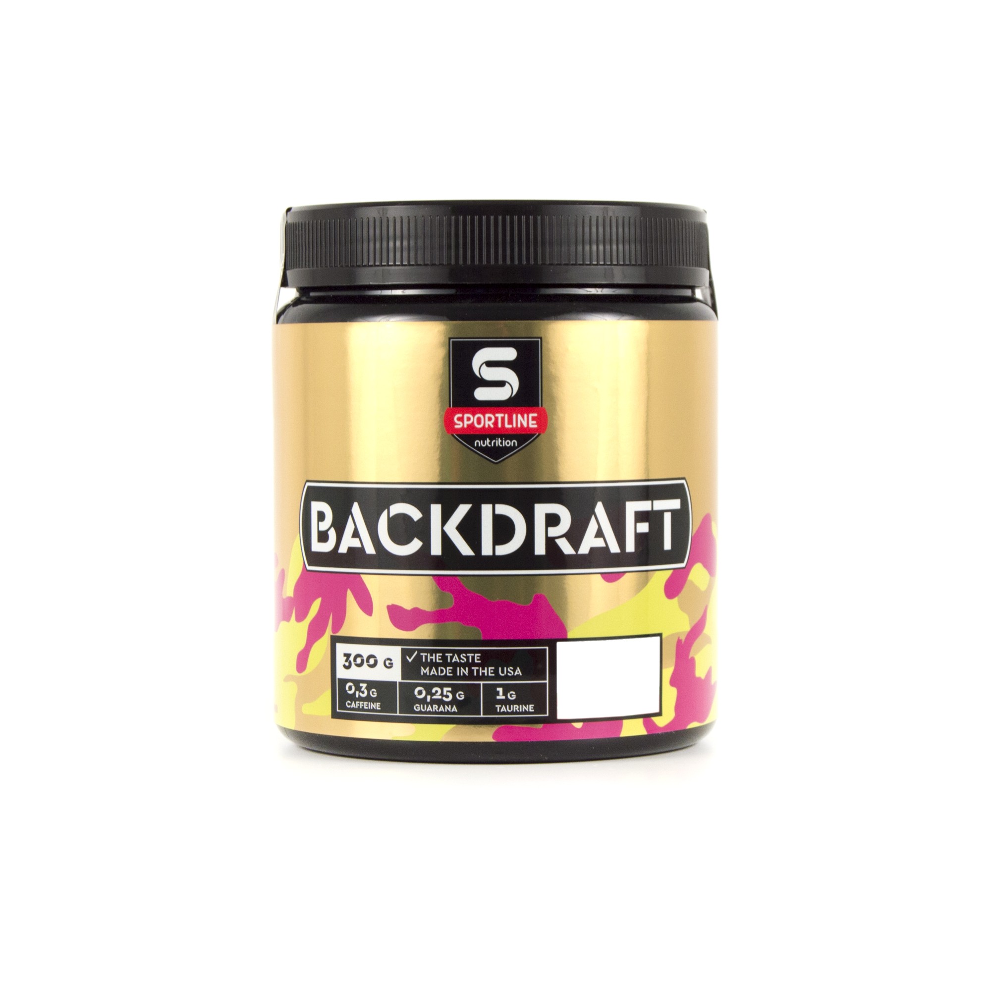 Предтренировочный комплекс SportLine Backdraft (вишня) 300g