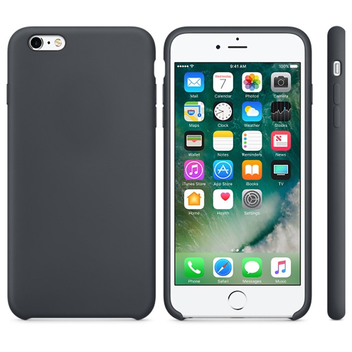 

Силиконовый чехол Silicone Case для iPhone 6 / 6S, угольно-серый, Apple iPhone 6 / 6S