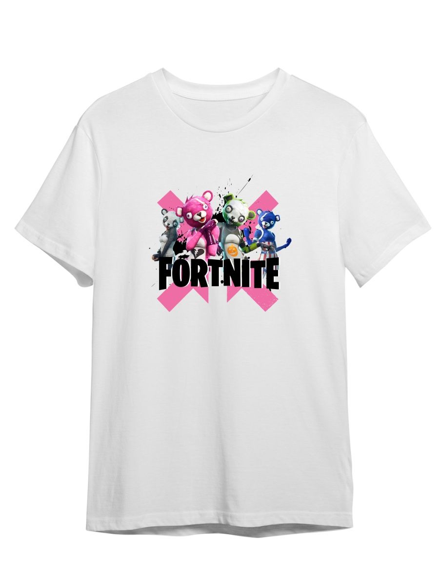 

Футболка унисекс СувенирShop Fortnite/Фортнайт/Epic Games 4 белая 3XL (56-58), "Fortnite/Фортнайт/Epic Games" 4