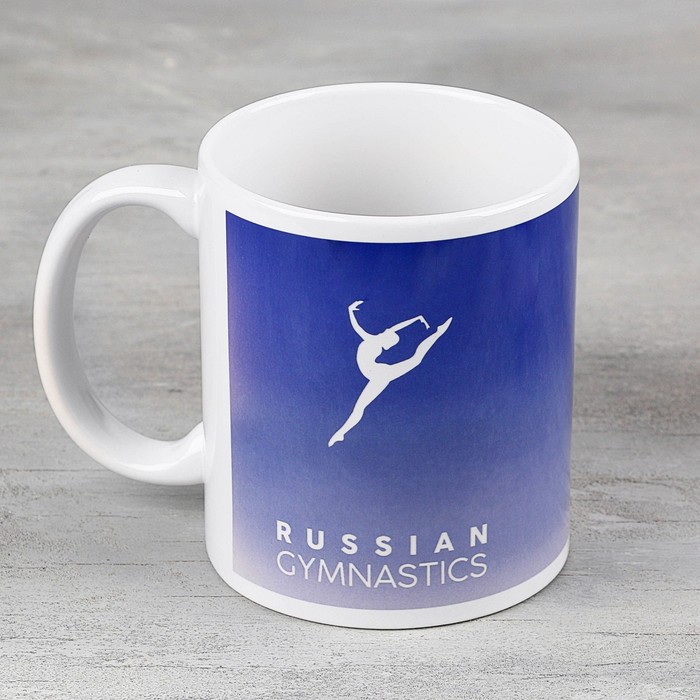 фото Кружка керамическая "russian gymnastics", 320 мл nobrand