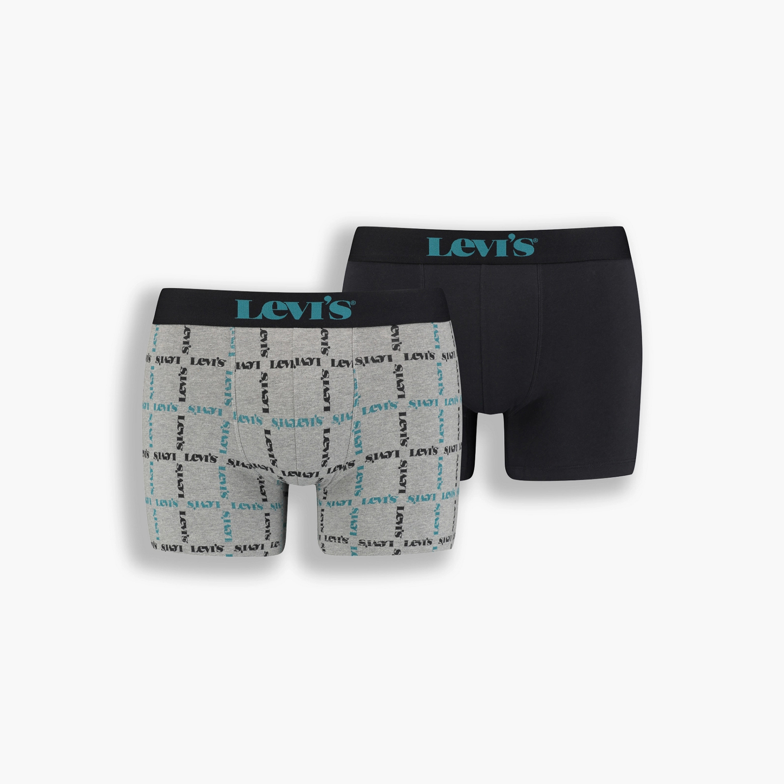 

Боксеры мужские Levi's Logo Plaid Boxer Brief 2P разноцветные XXL, Logo Plaid Boxer Brief 2P