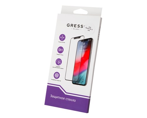 

Защитное стекло Gresso Full Screen Black Frame для Xiaomi Mi 11 Lite, Full Screen Black Frame для Xiaomi Mi 11 Lite