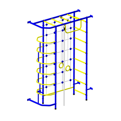 фото Спортивный комплекс пионер 9м сине/жёлтый pioneer