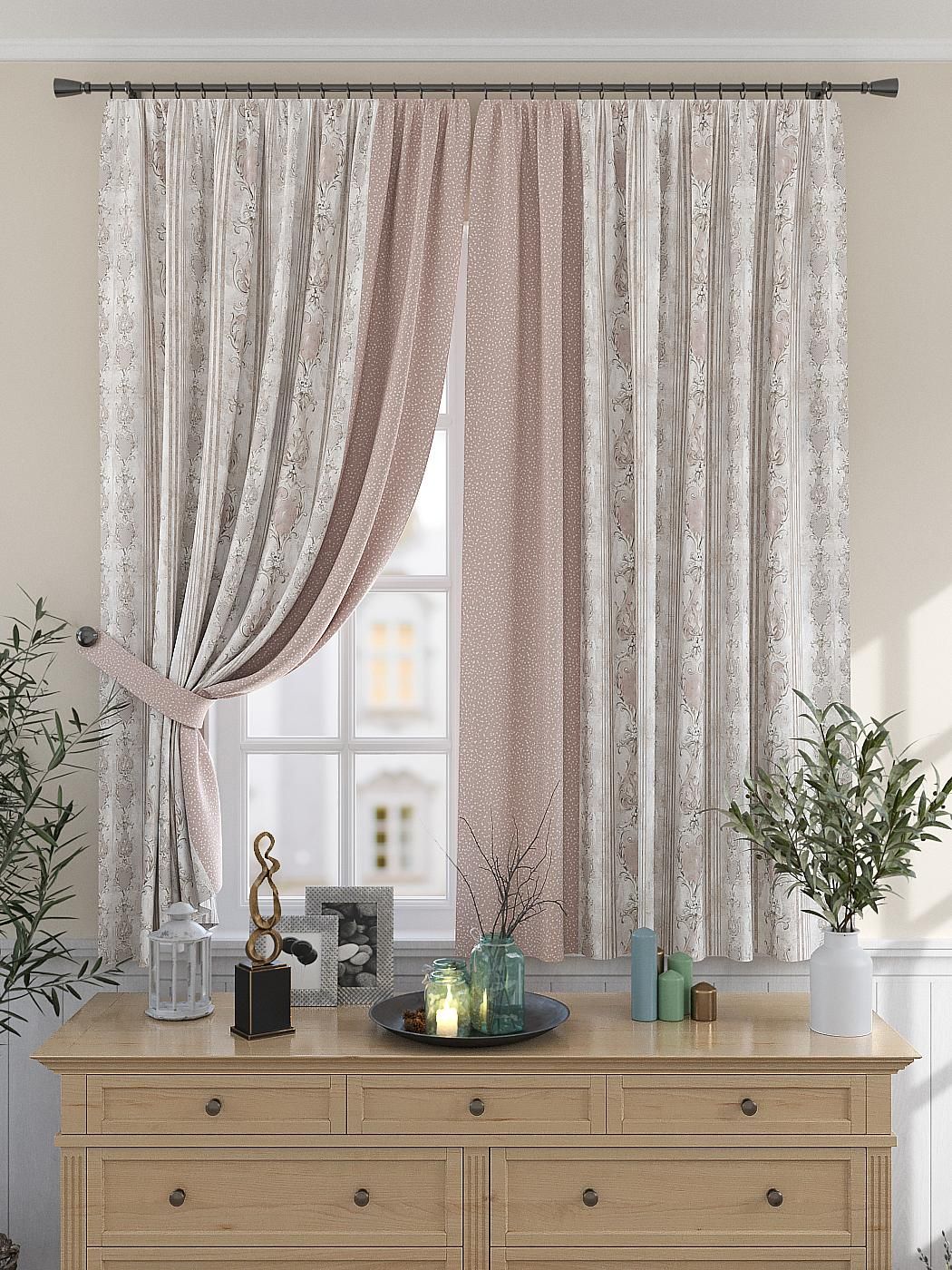 

Комплекты штор AT HOME / шторы в комнату 150х180 см / Нетрис, 925374