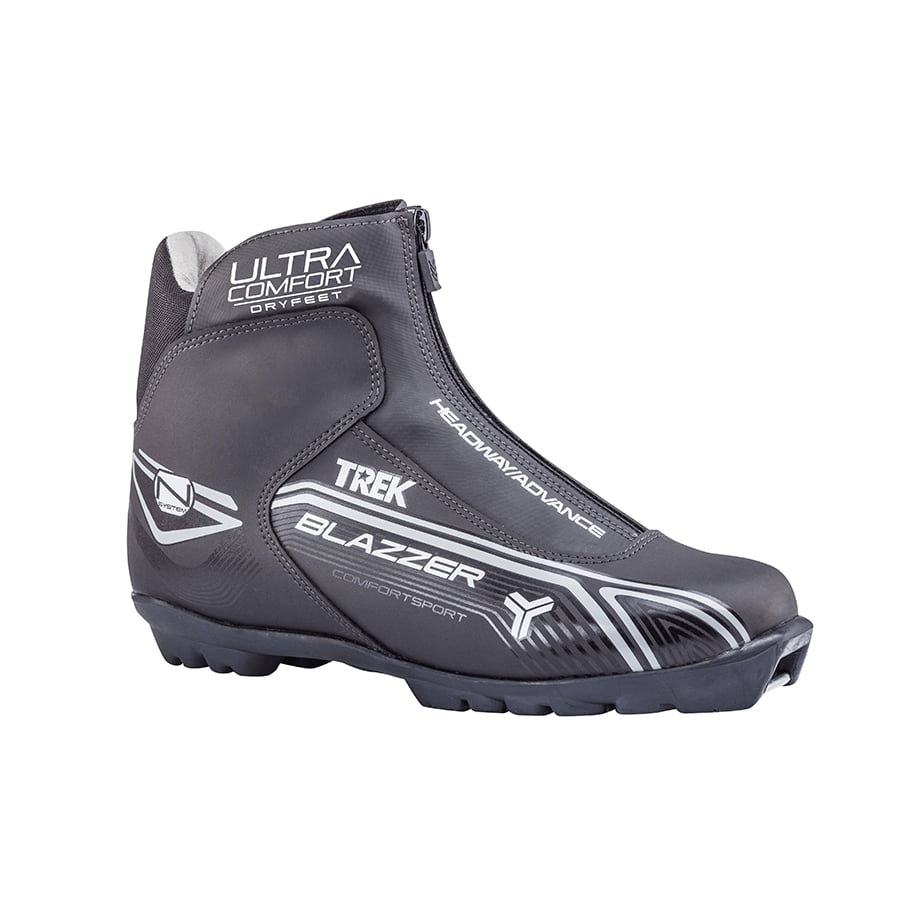 фото Ботинки лыжные nnn trek blazzercomfort4 черный/лого серый ru37 eu38 cm23,5