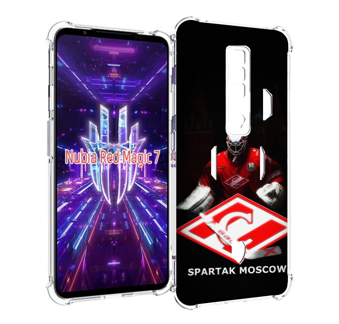 

Чехол MyPads спартак хоккеи мужской для ZTE Nubia Red Magic 7, Прозрачный, Tocco