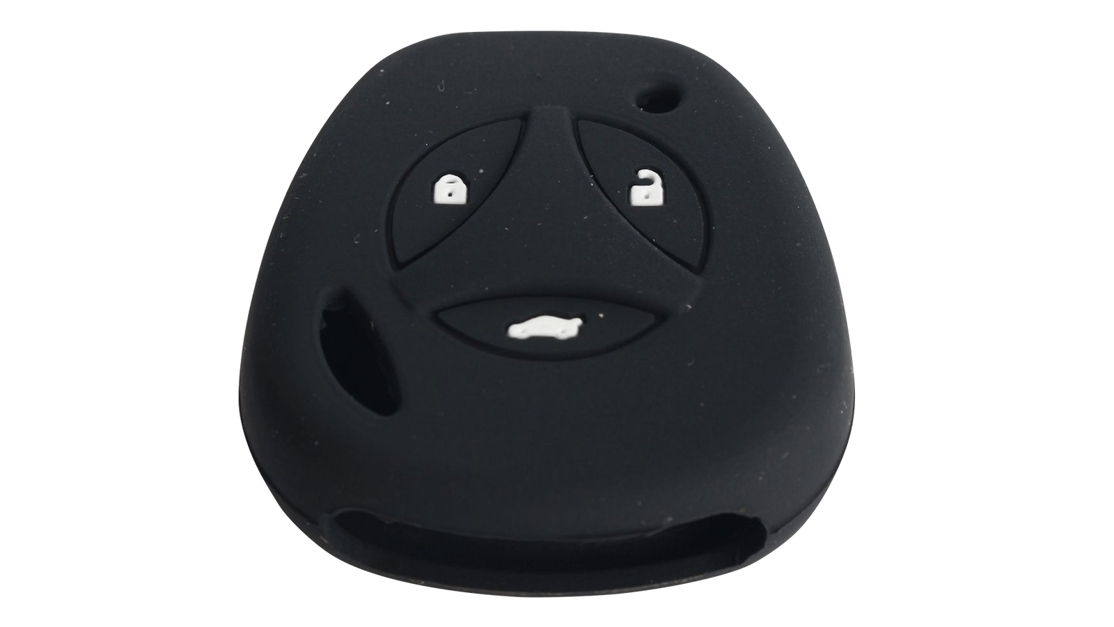 Чехол ключа CHE028 Лада, черный, силикон