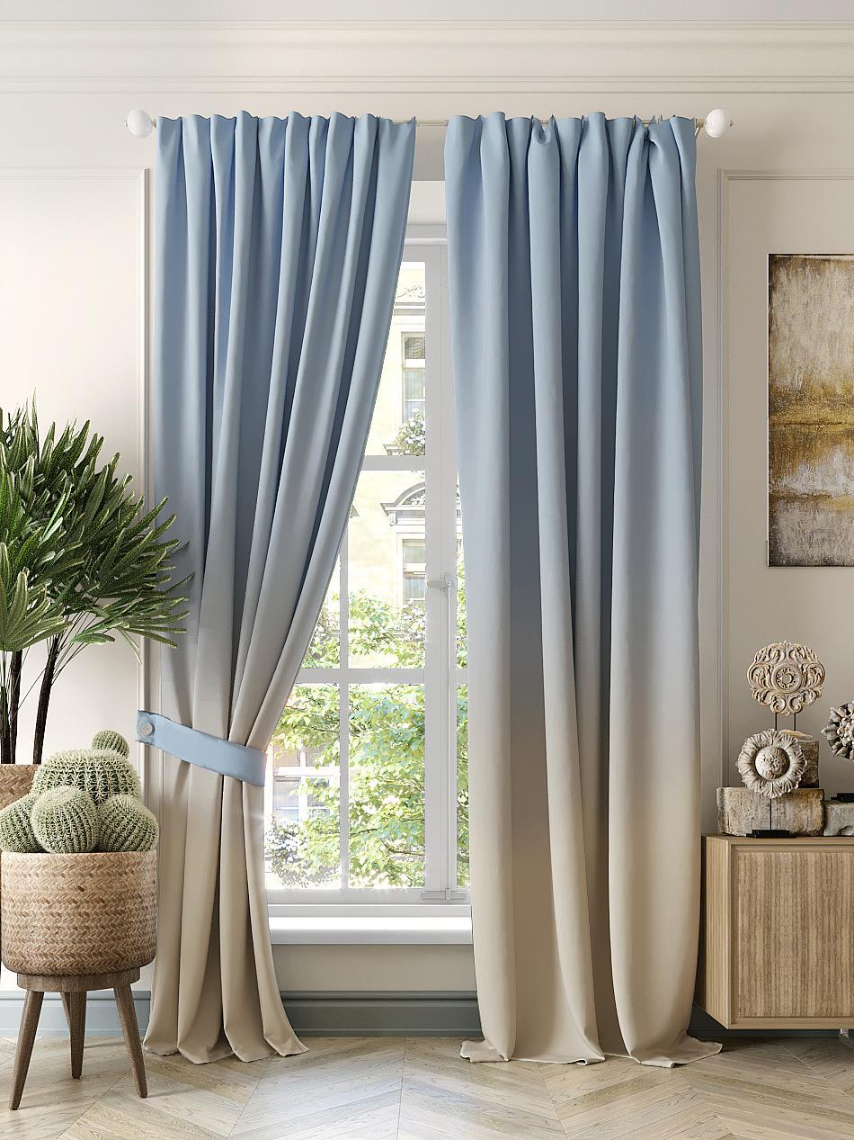 

Комплекты штор AT HOME / шторы в комнату 150х260 см / Скайло, 950595