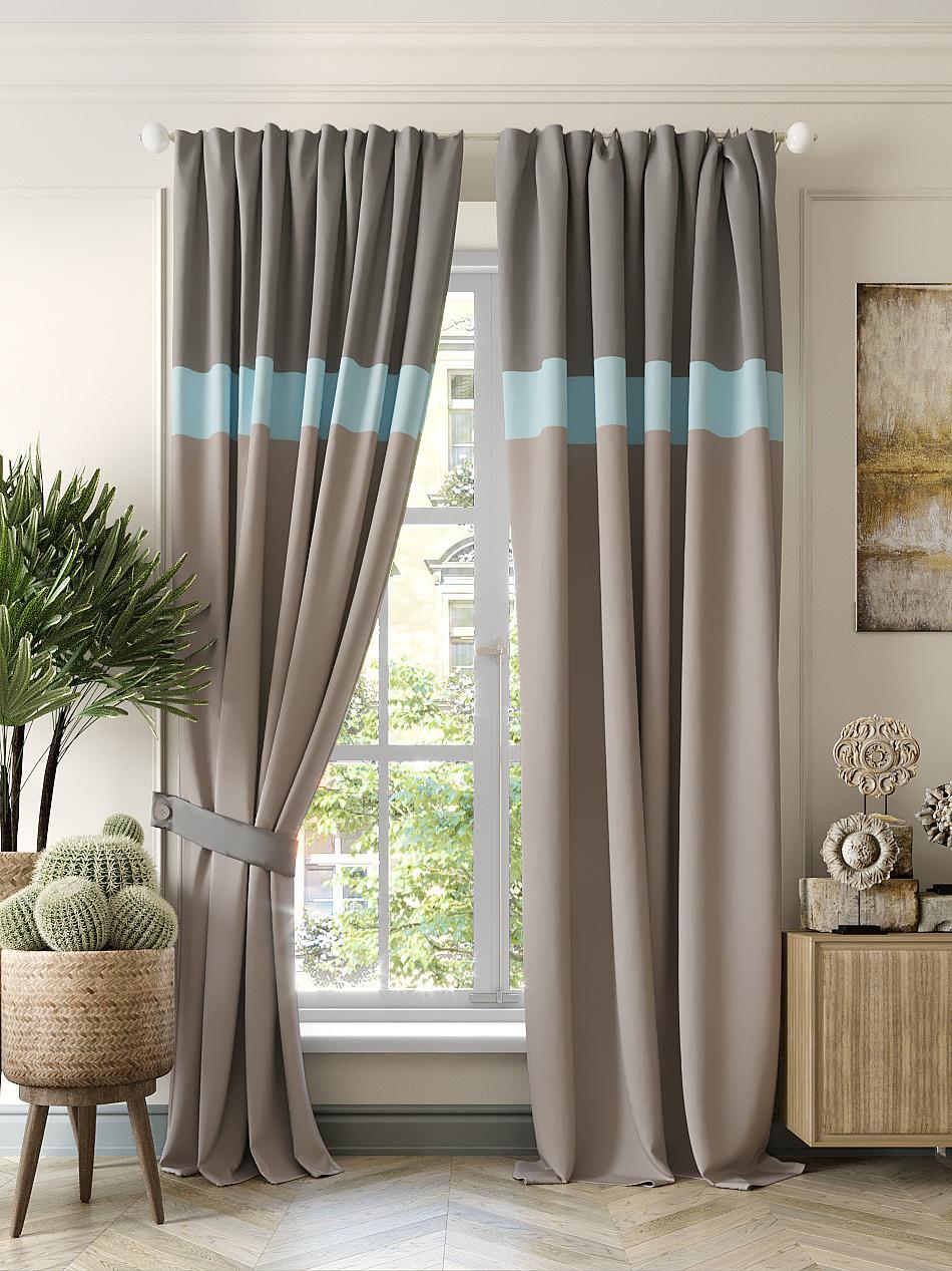 

Комплекты штор AT HOME / шторы в комнату 150х260 см / Дорнир, 950632